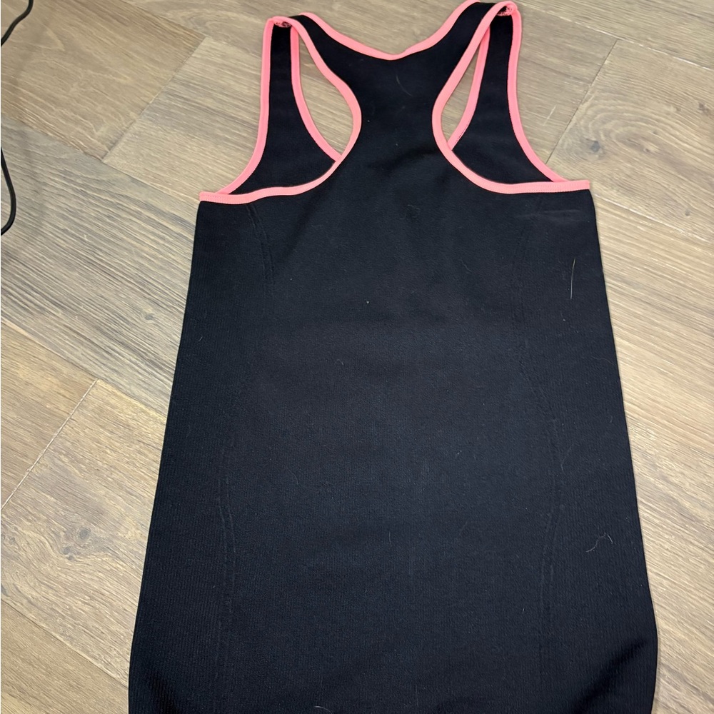 Stylish Kids Tank Top with Pink Trim